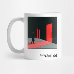 Huis clos - Minimal Style Graphic Artwork Mug